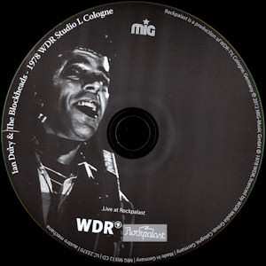 CD Ian Dury And The Blockheads: Live At Rockpalast 1978