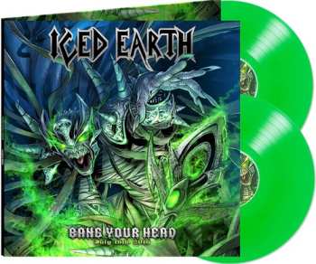 2LP Iced Earth: Bang Your Head - Green