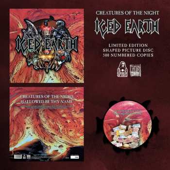 LP Iced Earth: Creatures of the Night LTD | NUM | PIC