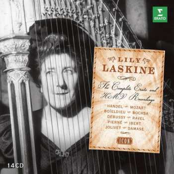 14CD/Set di cofanetti Lily Laskine: The Complete Erato and HMV Recordings