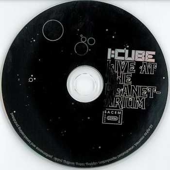 CD I:Cube: Live At The Planetarium