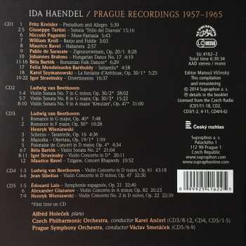 5CD/Set di cofanetti Ida Haendel: Prague Recordings 1957-1965