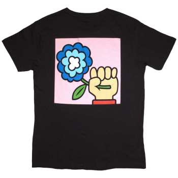 Merce Idles: Idles Unisex T-shirt: Cartoon Flower (back Print) (small) S
