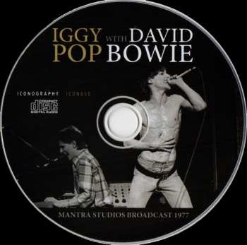3CD/Set di cofanetti Iggy Pop: Bowie Vs Iggy: The Broadcast Archives