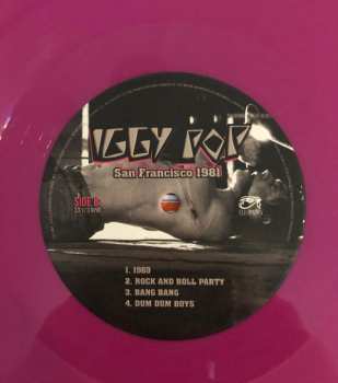 2LP Iggy Pop: San Francisco 1981 CLR | LTD