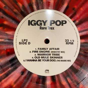 2LP Iggy Pop: Rare Trax CLR