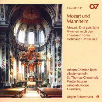 CD Ignaz Jakob Holzbauer: Missa In C