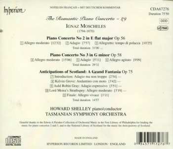 CD Howard Shelley: Piano Concerto No 2 In E Flat Major / Piano Concerto No 3 In G Minor / Anticipations Of Scotland, Op 75