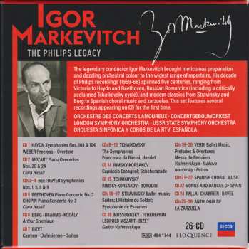 26CD/Set di cofanetti Igor Markevitch: Igor Markevitch / The Philips Legacy