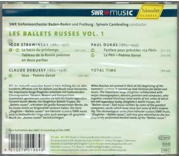 CD Igor Stravinsky: Le Sacre Du Printemps / Jeux / La Péri