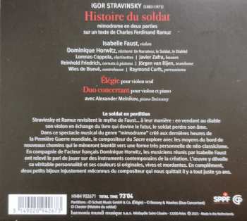 CD Igor Stravinsky: Stravinsky - Histoire Du Soldat