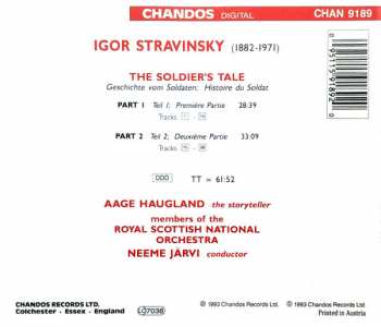 CD Igor Stravinsky: The Soldier's Tale (Complete)