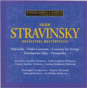CD Igor Strawinsky: Orchestral Masterpieces