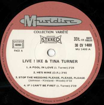 4LP/Set di cofanetti Ike & Tina Turner: Fabulous