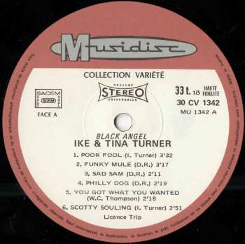 4LP/Set di cofanetti Ike & Tina Turner: Fabulous
