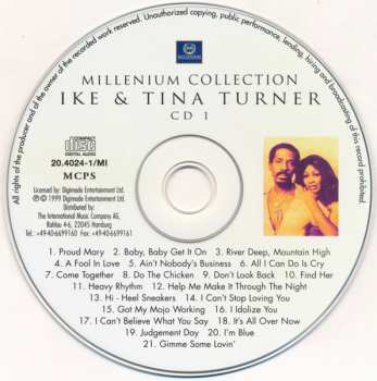 2CD Ike & Tina Turner: Millenium Collection