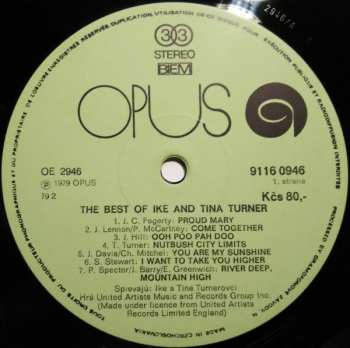 LP Ike & Tina Turner: The Best Of Ike & Tina Turner