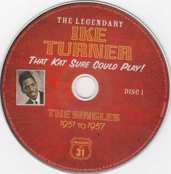 4CD/Set di cofanetti Ike Turner: That Kat Sure Could Play! The Singles 1951 To 1957