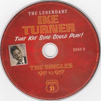 4CD/Set di cofanetti Ike Turner: That Kat Sure Could Play! The Singles 1951 To 1957