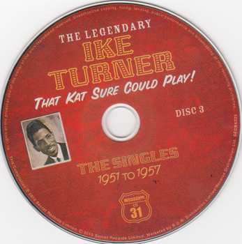 4CD/Set di cofanetti Ike Turner: That Kat Sure Could Play! The Singles 1951 To 1957