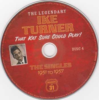 4CD/Set di cofanetti Ike Turner: That Kat Sure Could Play! The Singles 1951 To 1957