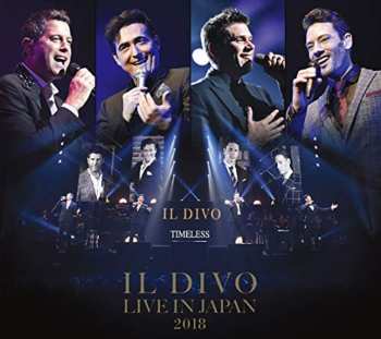 2CD/DVD Il Divo: Live At The Budokan 2018