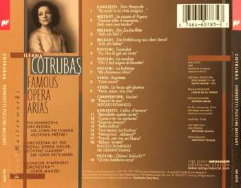 CD Ileana Cotrubas: Famous Opera Arias