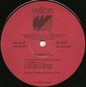 LP Imagination: Imagination