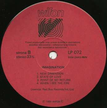 LP Imagination: Imagination
