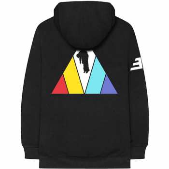 Merce Imagine Dragons: Imagine Dragons Unisex Zipped Hoodie: Triangle (back Print) (x-small) XS