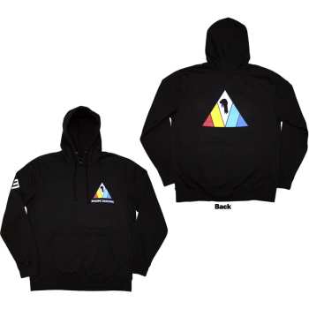 Merce Imagine Dragons: Imagine Dragons Unisex Pullover Hoodie: Triangle (back & Sleeve Print) (small) S