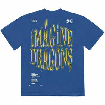 Merce Imagine Dragons: Tričko Lyrics  S