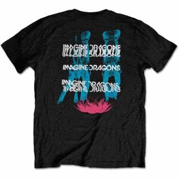 Merce Imagine Dragons: Tričko Man Glitch  S