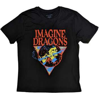 Merch Imagine Dragons: Maglietta Skeleton Flute