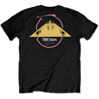 Merce Imagine Dragons: Tričko Triangle Logo Imagine Dragons  S