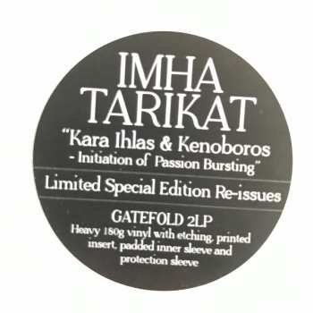 2LP Imha Tarikat: Kara Ihlas / Kenoboros - Initiation of Passion Bursting LTD | CLR