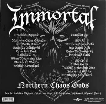 LP/CD/Set di cofanetti Immortal: Northern Chaos Gods LTD | PIC