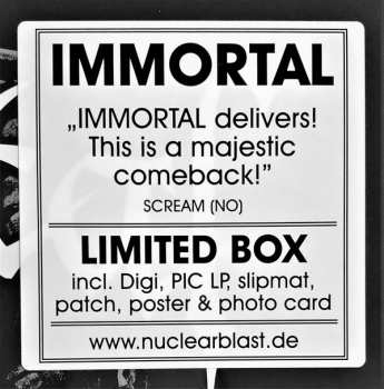 LP/CD/Set di cofanetti Immortal: Northern Chaos Gods LTD | PIC