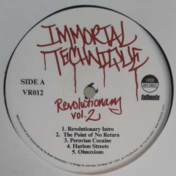2LP Immortal Technique: Revolutionary Vol. 2