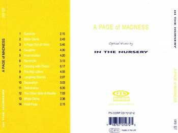 CD In The Nursery: A Page Of Madness