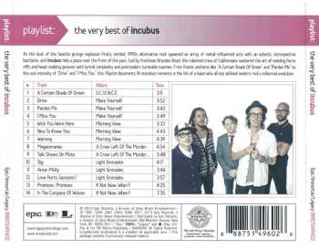 CD Incubus: Playlist: The Very Best Of Incubus