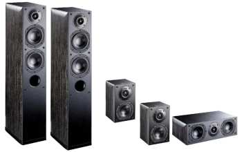 Audiotechnica Indiana Line NOTA X Home Cinema set 5.0 - Black