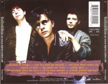 CD Indochine: Un Jour Dans Notre Vie