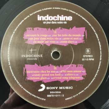 LP Indochine: Un Jour Dans Notre Vie
