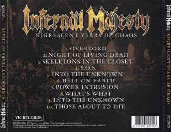 CD Infernäl Mäjesty: Nigrescent Years Of Chaos LTD