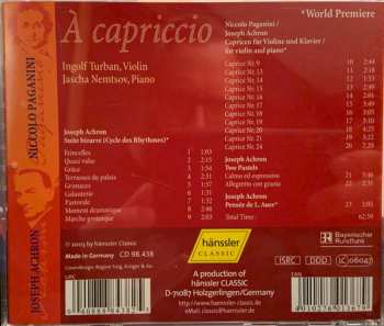 CD Niccolò Paganini: A capriccio