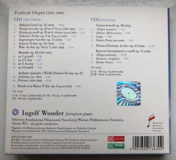 2CD Frédéric Chopin: Polonez-Fantazja, Mazurki op.24, Koncert e-moll op.11