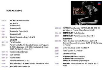 58CD/Set di cofanetti Ingrid Haebler: The Philips Legacy LTD