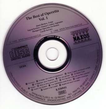 CD Ingrid Kertesi: The Best Of Operetta Vol. 1
