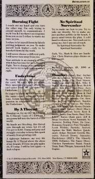 SP Inside Out: No Spiritual Surrender CLR